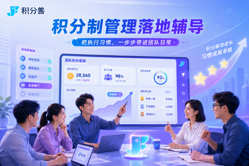 积分制管理落地最怕什么？不是员工反对，而是领导不坚持