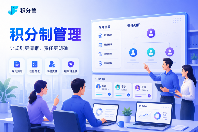 规则照搬别人的，积分制管理怎么可能有效？