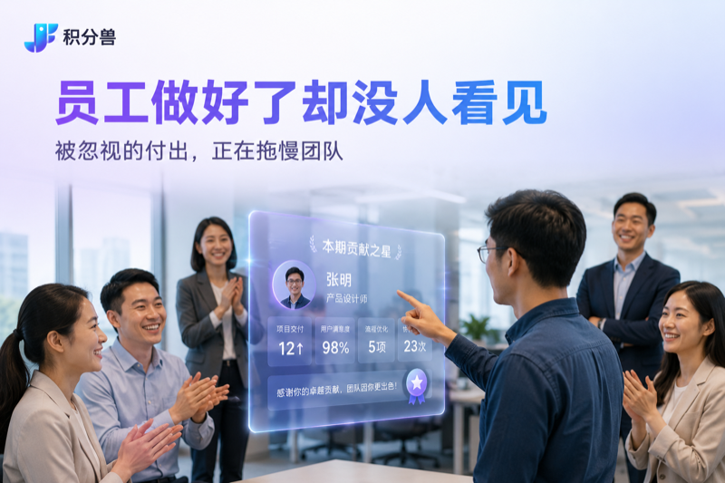 积分制管理如何从“老板想做”变成“员工愿意参与”？