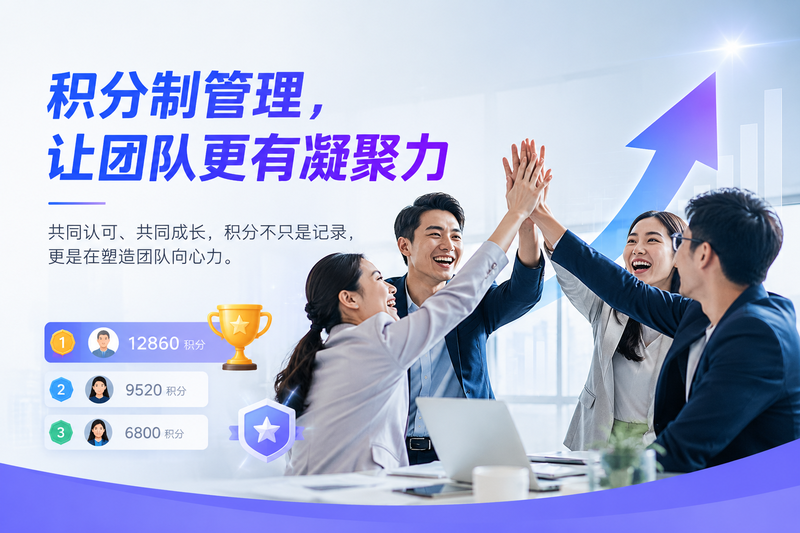 商务服务企业为什么适合用积分制管理记录过程贡献