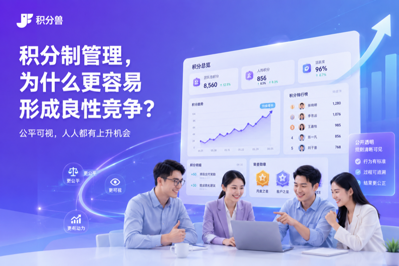 积分制管理如何建立良性竞争机制？不是简单做个排名