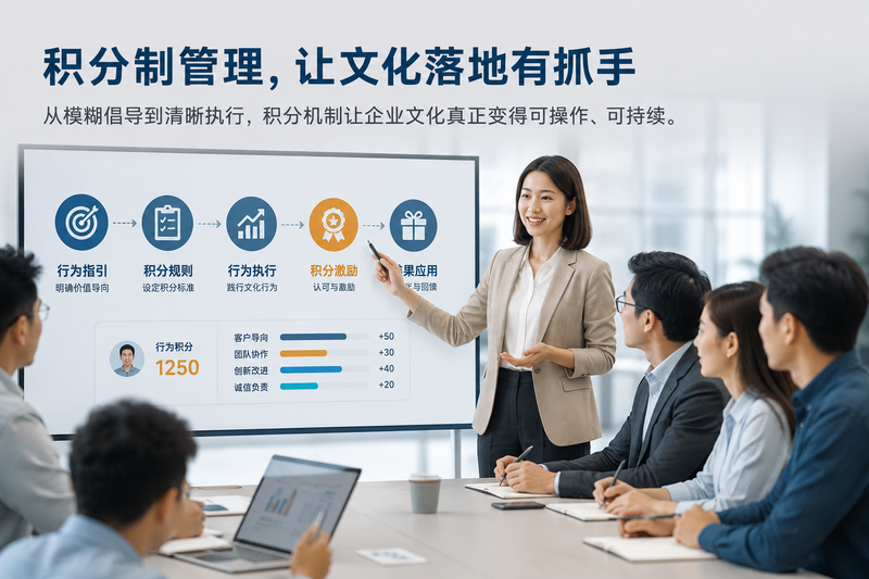 积分制管理如何做到长期有效？管理者坚持比软件功能更重要